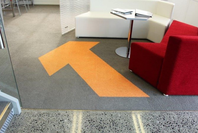 Inlaid Commercial Carpet Tile